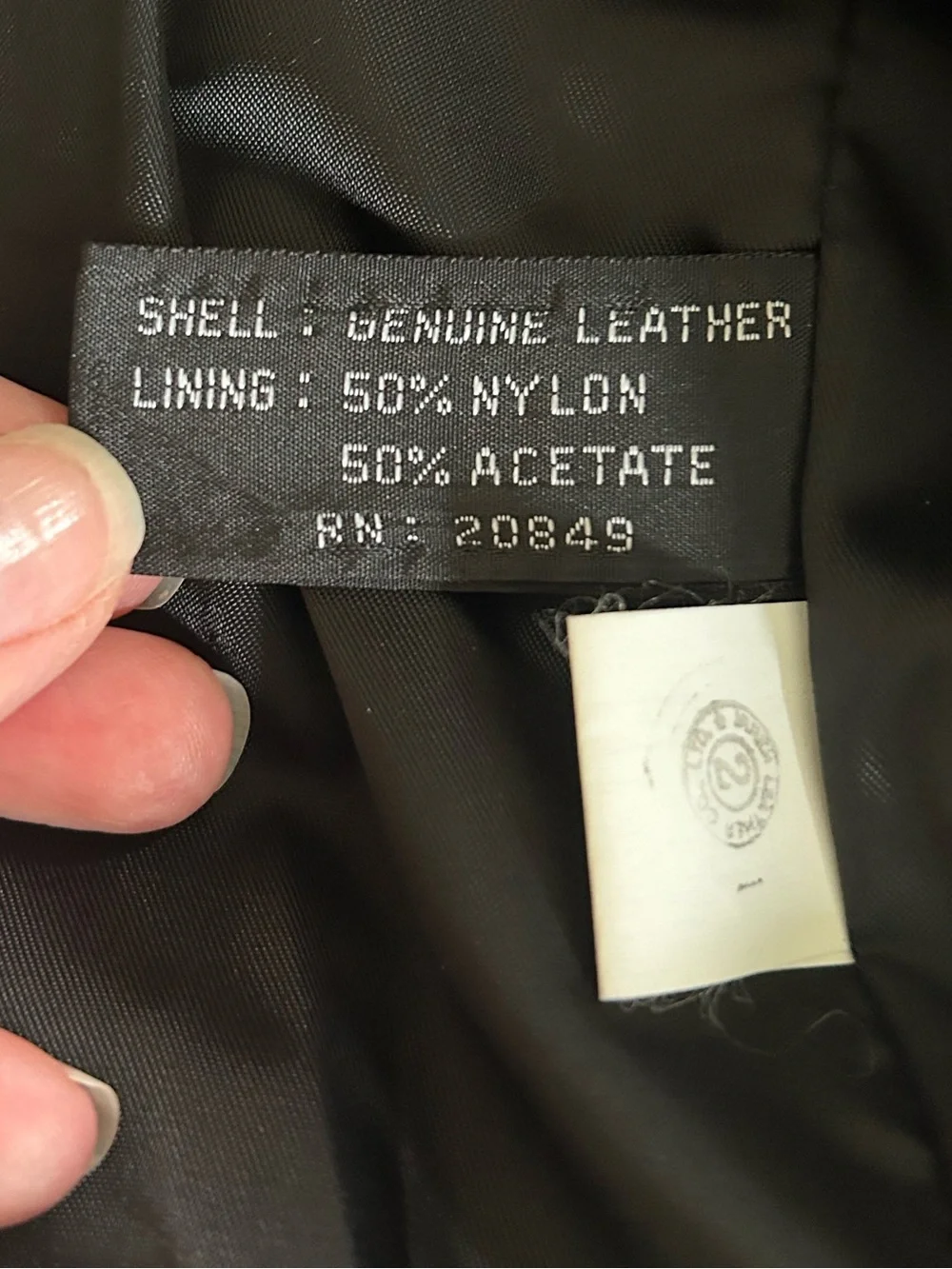 Vintage Excelled Leather Motorcycle Vest Black XL EUC!